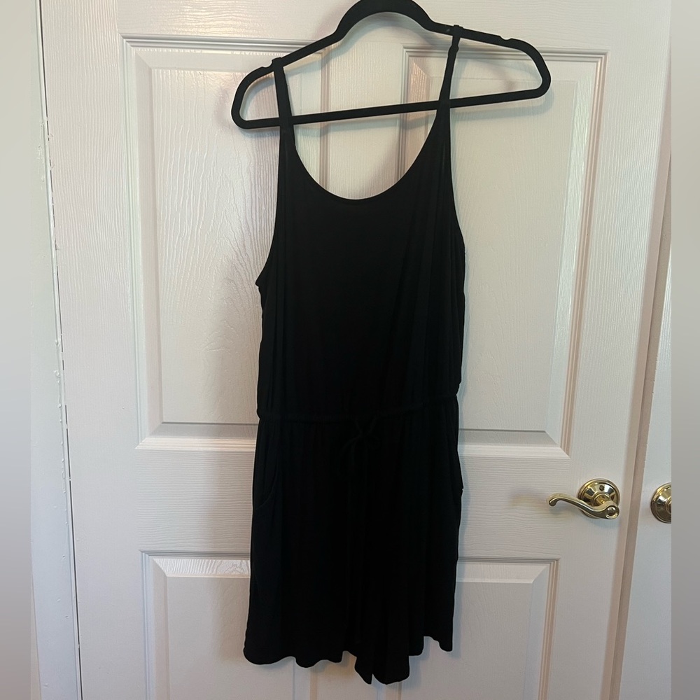 Torrid Black Super Soft Romper